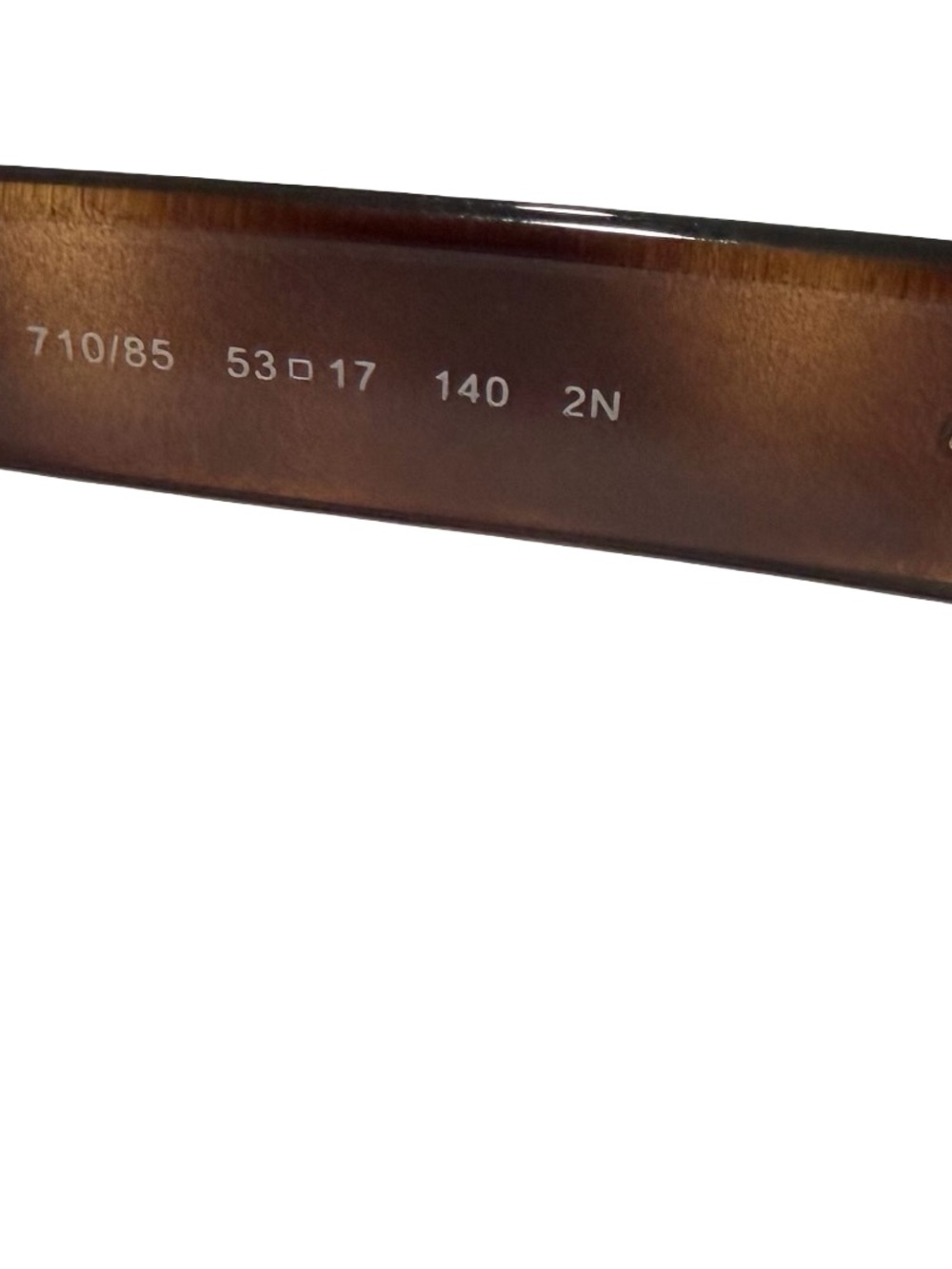 Ray-Ban Women's Tortoiseshell Brown Gradient Sunglasses - Brown Lenses - Picture 6 of 6